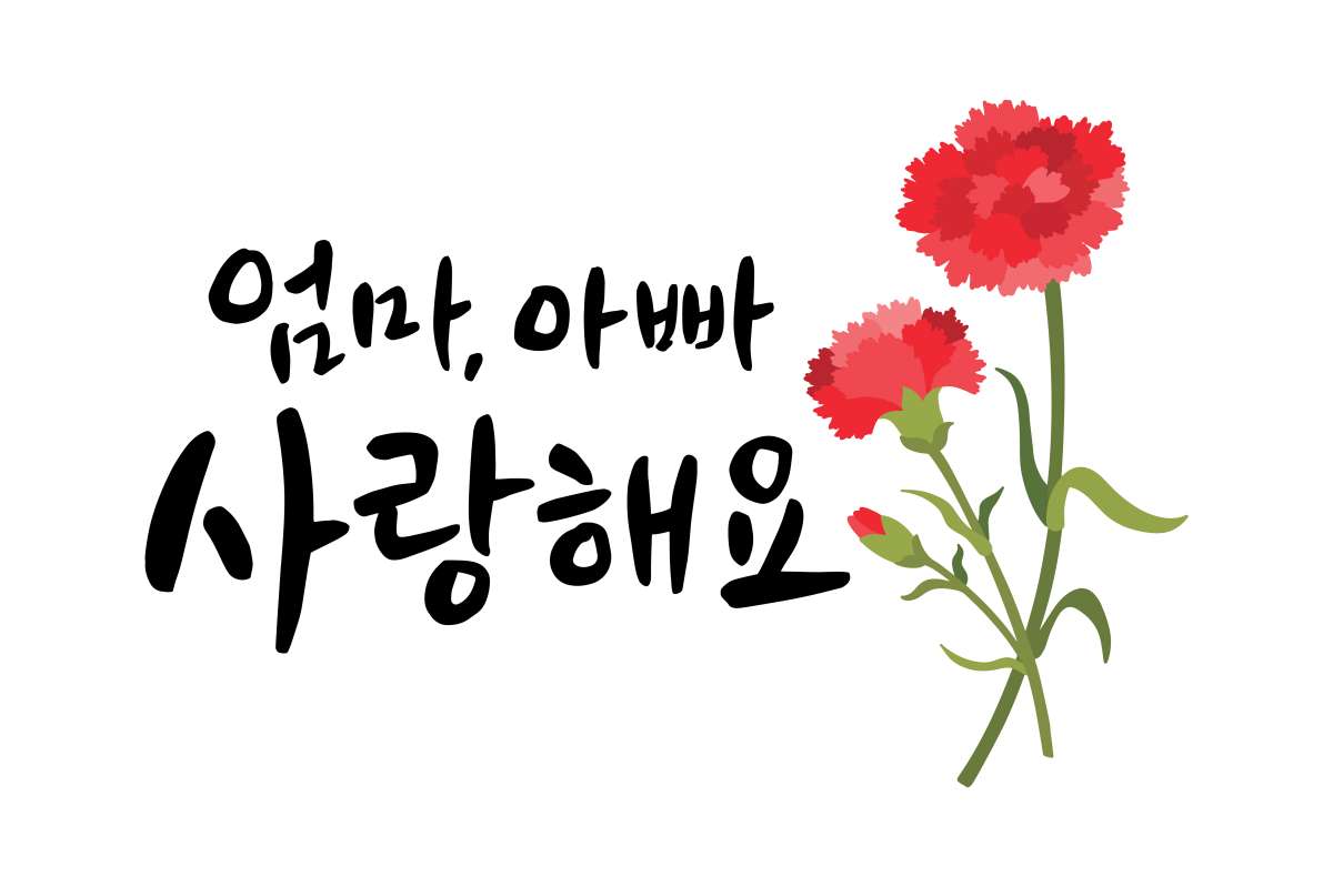 어버이날 카네이션 / Designed by Magnific