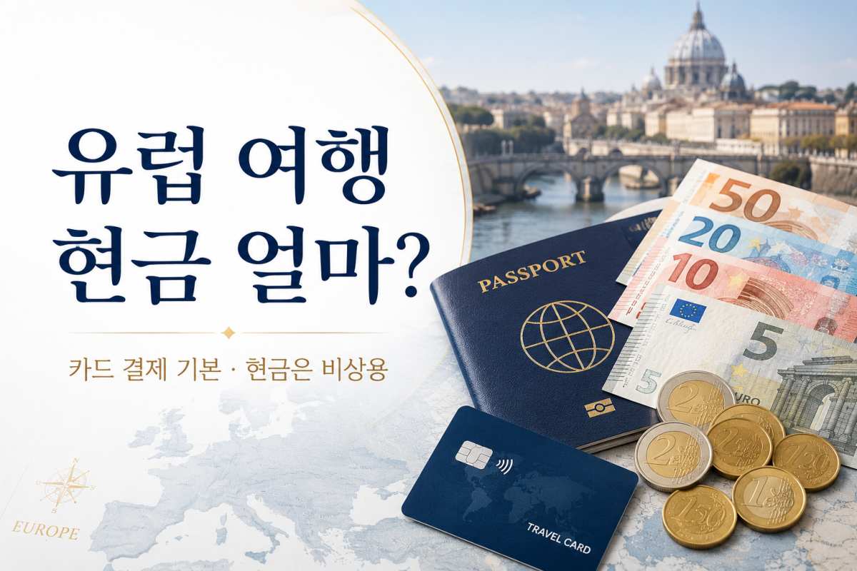 유럽 여행 현금 준비, 얼마가 적당? / ⓒ인포매틱스뷰