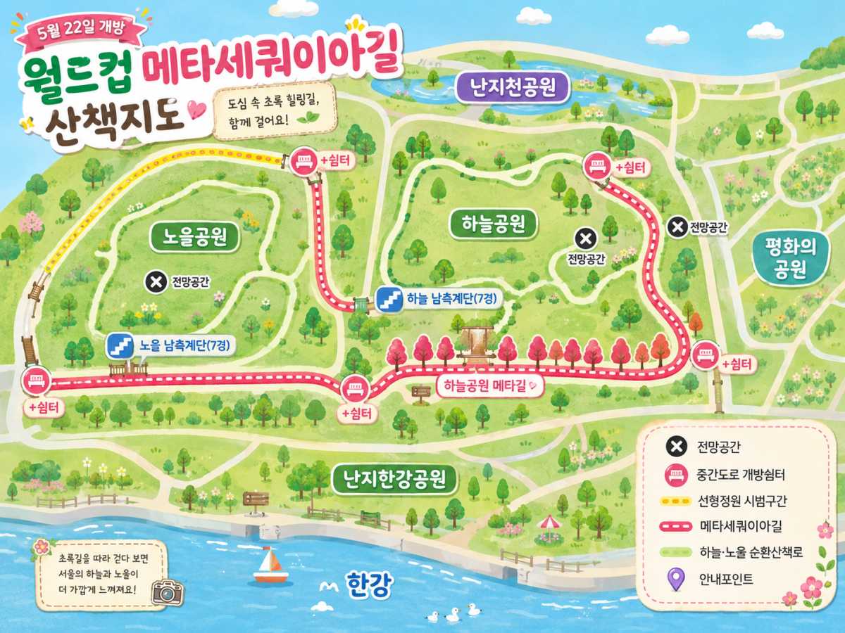 월드컵공원 지도 / ⓒ인포매틱스뷰