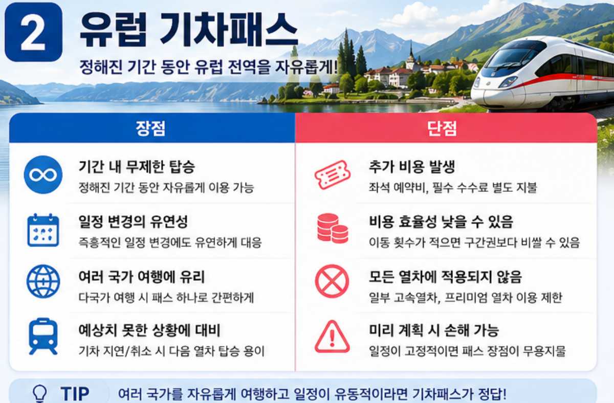 유럽 기차패스 / ⓒ인포매틱스뷰