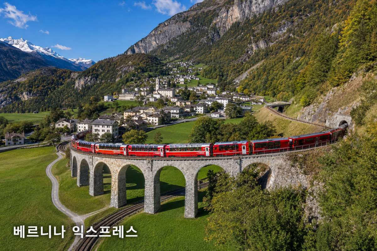 융프라우 산악열차 / Designed by Magnific