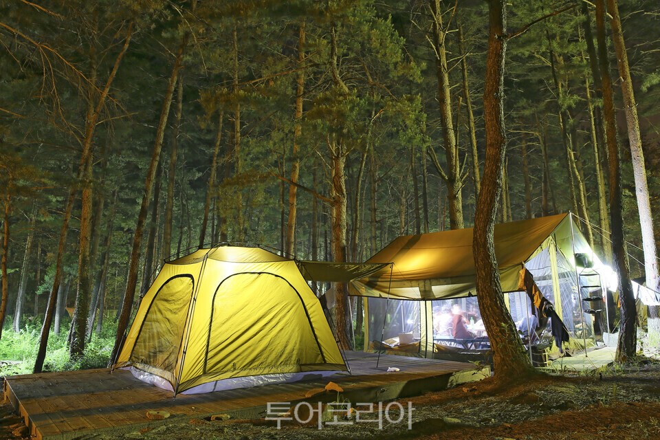 무릉게곡캠핑장/ 사진=동해시
