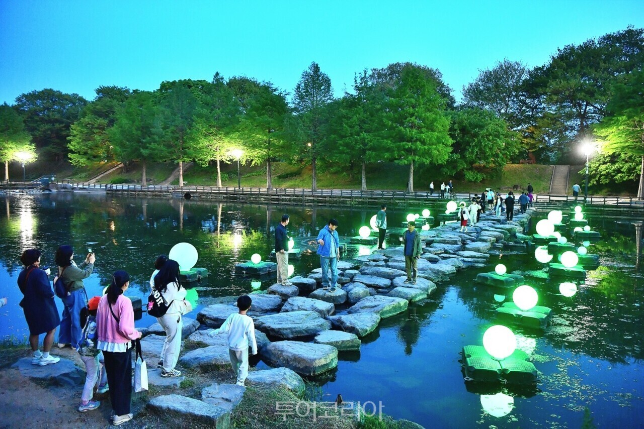 담양대나무축제 죽녹원 야경 개막 거리 퍼레이드 개막식