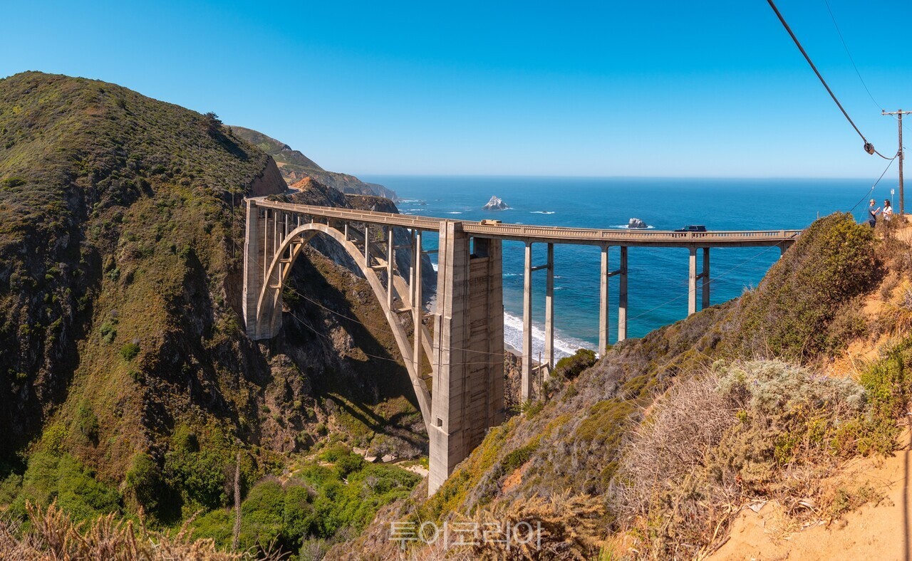 빅스비 크릭 브릿지(Bixby Creek Bridge) /사진-캘리포니아 관광청(Visit California)