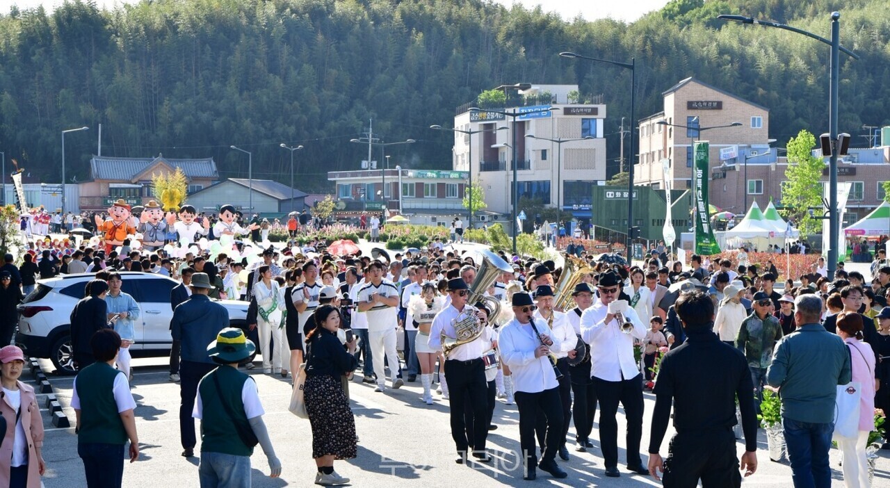 담양대나무축제 죽녹원 야경 개막 거리 퍼레이드 개막식