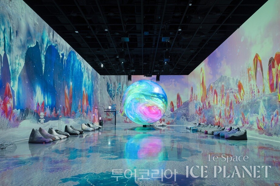 인스파이어 르 스페이스 시즌 2 - 아이스 플래닛(ICE PLANET) 전시관/사진-인스파이어