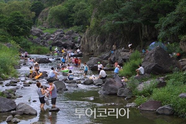 의성 빙계 계곡 / 사진-의성군