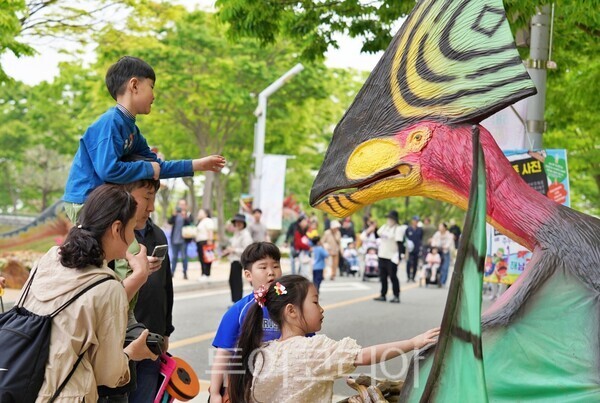 공룡이 움직여요/사진=해남군