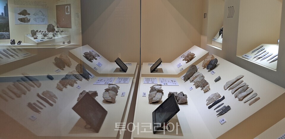 석장리박물관 전시물 /  ⓒ투어코리아