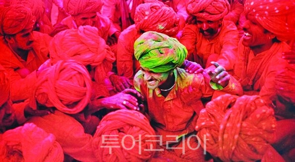 참고 이미지. 사진-인도 홀리축제/사진-인도관광청