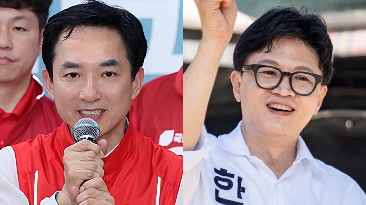 [사진=국민의힘(좌측), 한동훈 SNS(우측)]