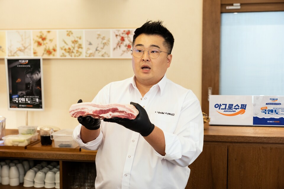 이원일 쉐프 [사진= 아그로수퍼 제공]