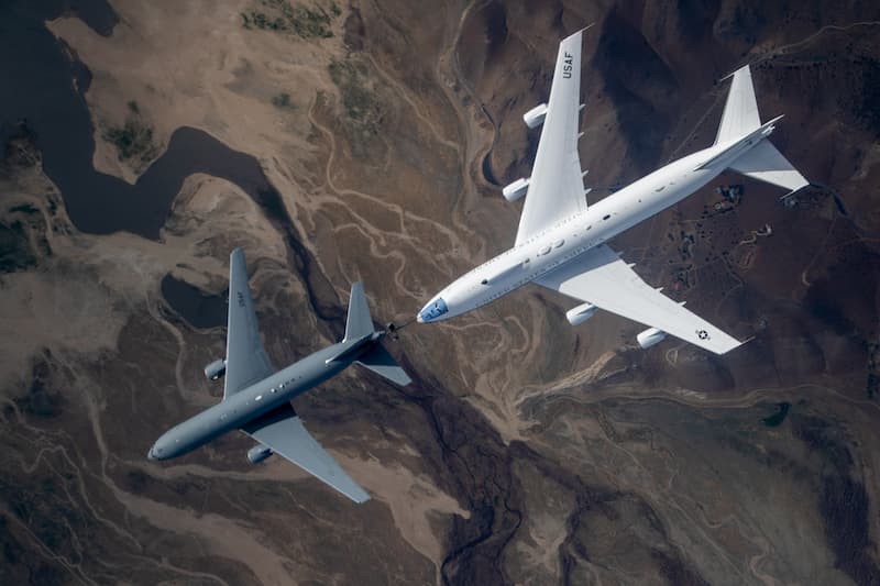 E-4Bナイトウォッチ：ボーイング747-200ベースの指揮統制センター | 写真で学ぶ航空機のモノづくり