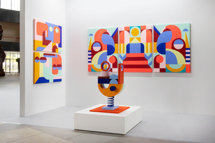 JPS갤러리 ‘1 Gallery Art Fair 2024’ 中 신시아 막 작품. 사진ㅣ파라다이스