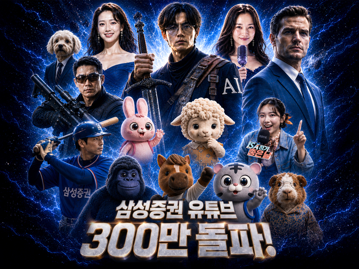 삼성증권 유튜브구독자300만돌파. 사진 | 삼성증권