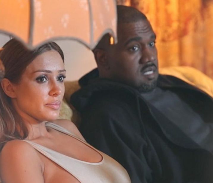 Bianca Censori and Kanye West on date night / Credit: X
