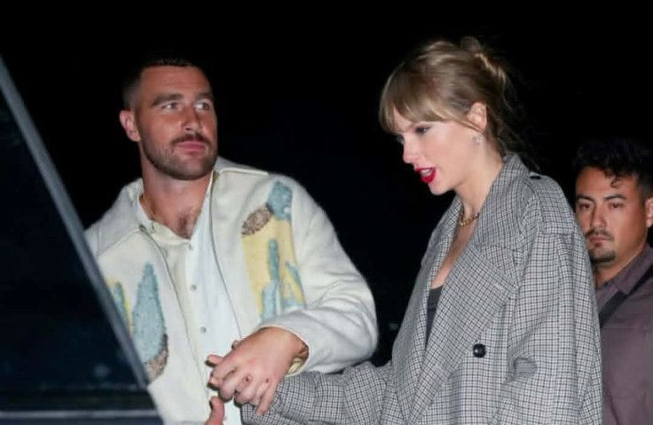 Travis Kelce and Taylor Swift / Credit: Instagram