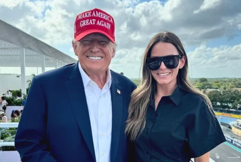 Margo Martin with Donald Trump / Credit: Instagram