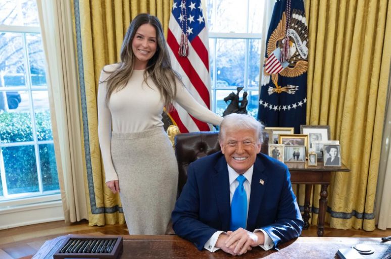 Margo Martin with Donald Trump / Credit: Instagram