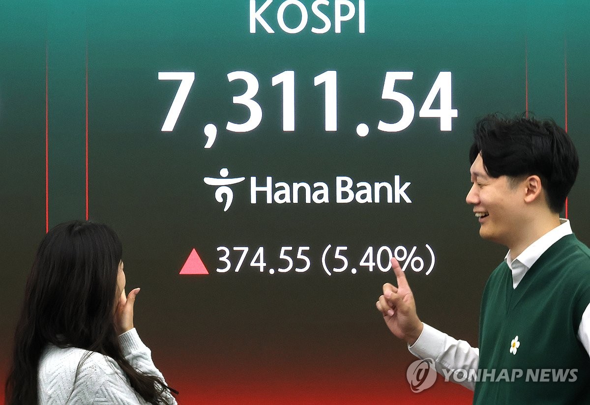 '하루 60% 손실' 경고등 켜졌다…삼성·SK하이닉스 2배 레버리지 ETF 상장 초읽기 1 연합뉴스의 코스피 지수와 삼성·SK하이닉스 관련 뉴스 이미지