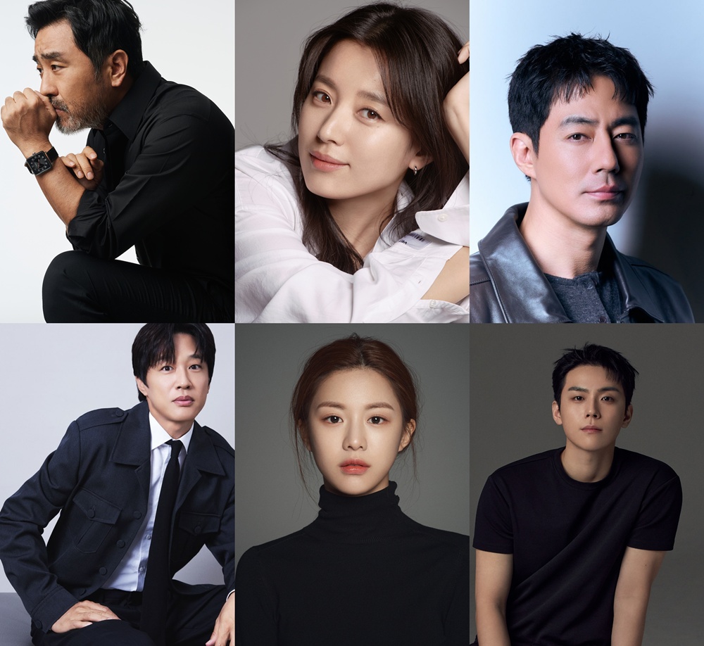 류승룡, 한효주, 조인성, 김도훈, 고윤정, 차태현(왼쪽 위부터 시계방향) [각 소속사 제공]