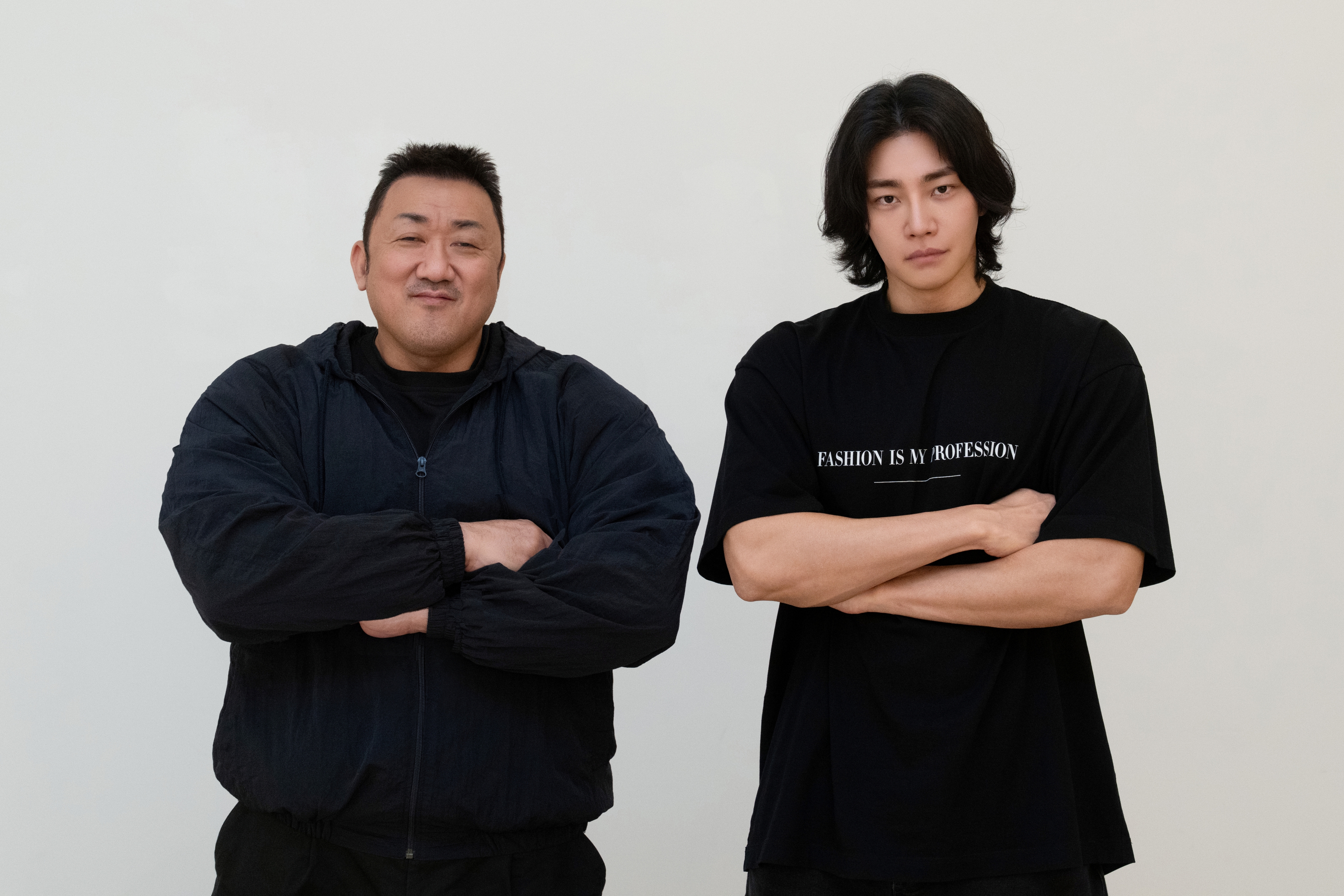 영화 '범죄도시 5'의 배우 마동석·김재영 [에이비오엔터테인먼트 제공]