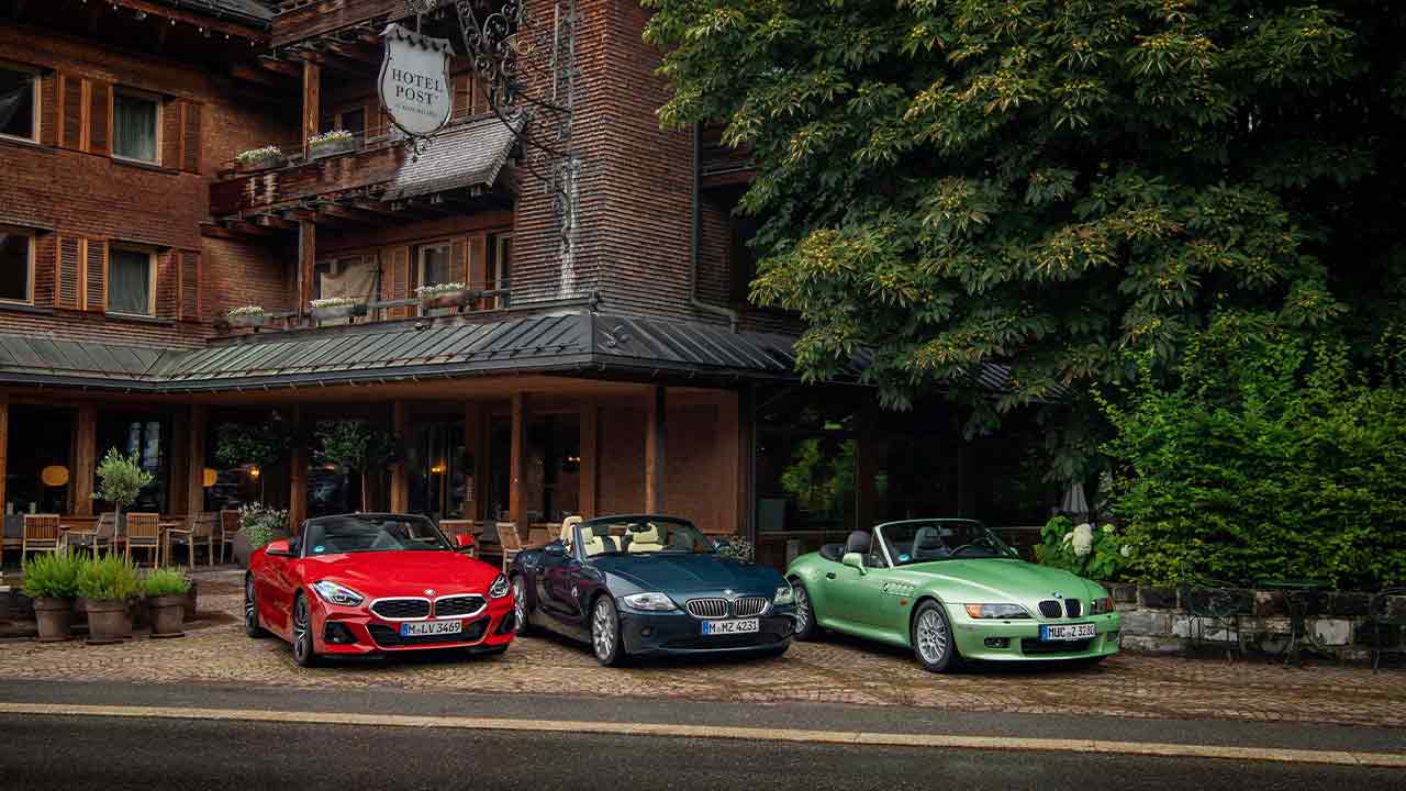 BMW 로드스터 Z4, Z3 / 사진=BMW