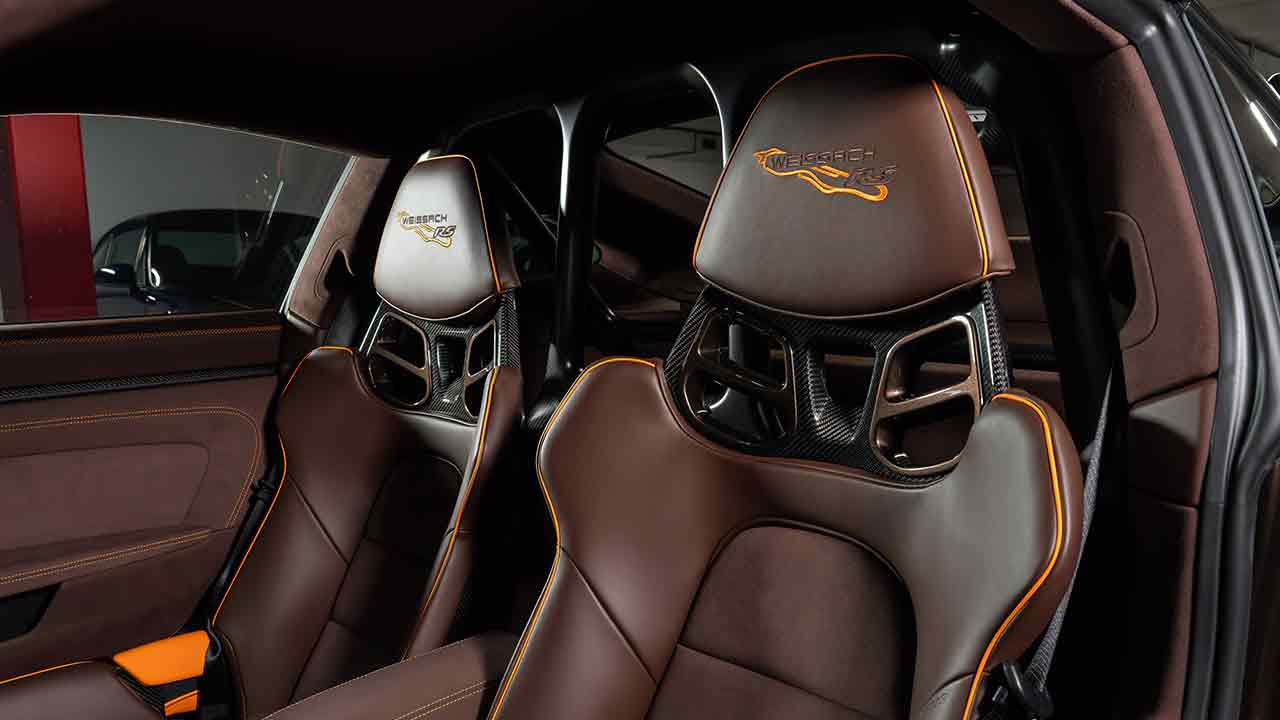 포르쉐 2027년형 911 GT3 RS 존더분쉬 1열 시트 / 사진=포르쉐