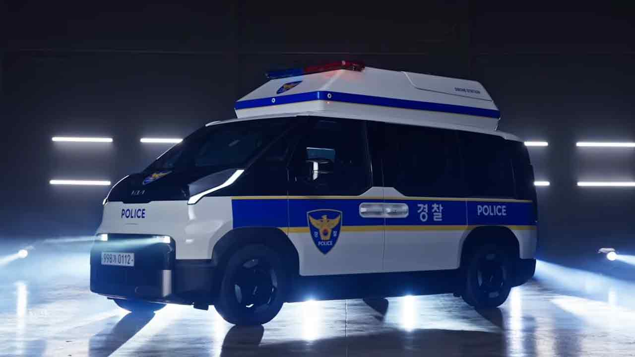 기아 PV5 경찰차 / 사진=기아