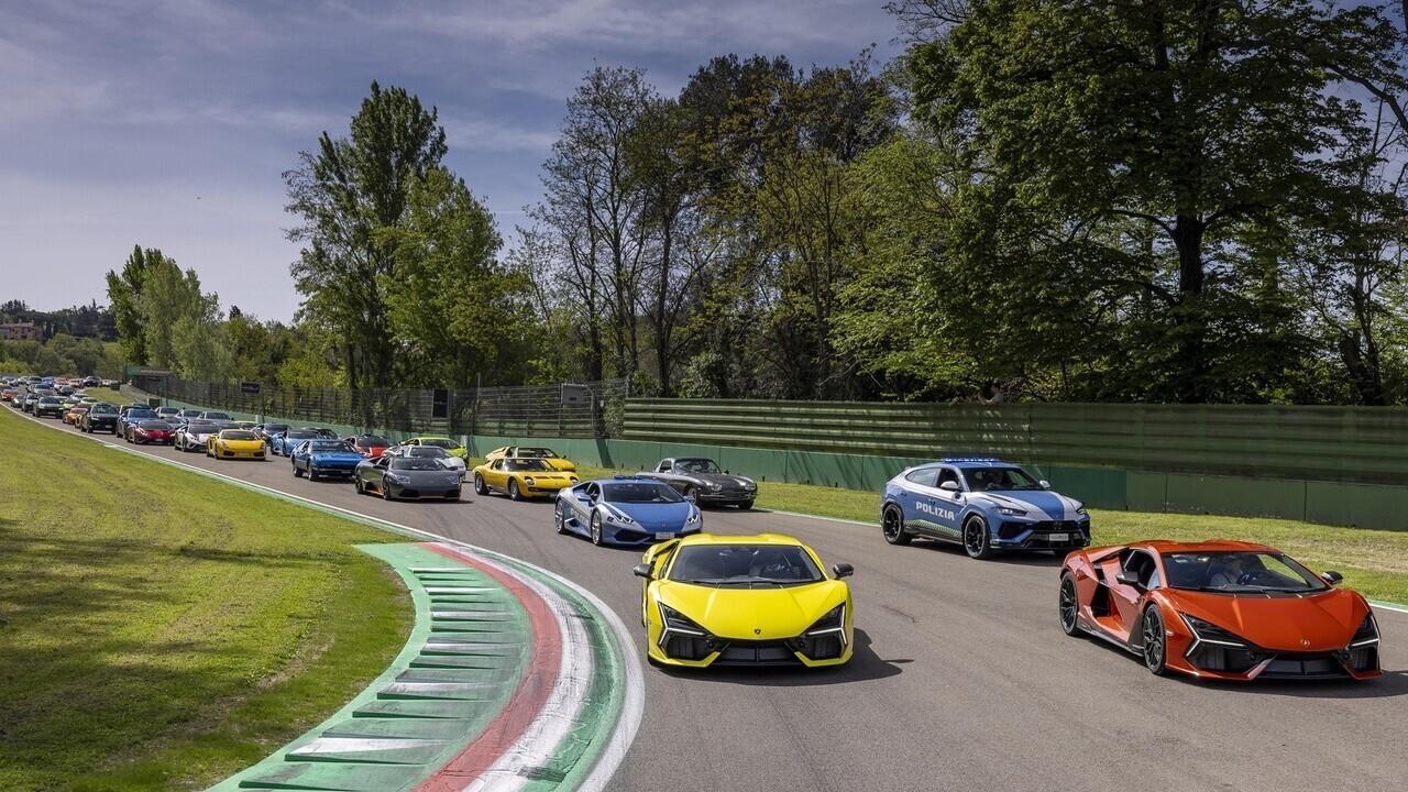 2024년 4월 이탈리아 이몰라 서킷에서 열린 '람보르기니 아레나(Lamborghini Arena)' 행사 / 사진=람보르기니