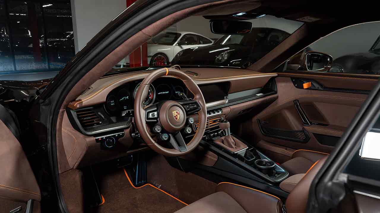 포르쉐 2027년형 911 GT3 RS 존더분쉬 실내 / 사진=포르쉐