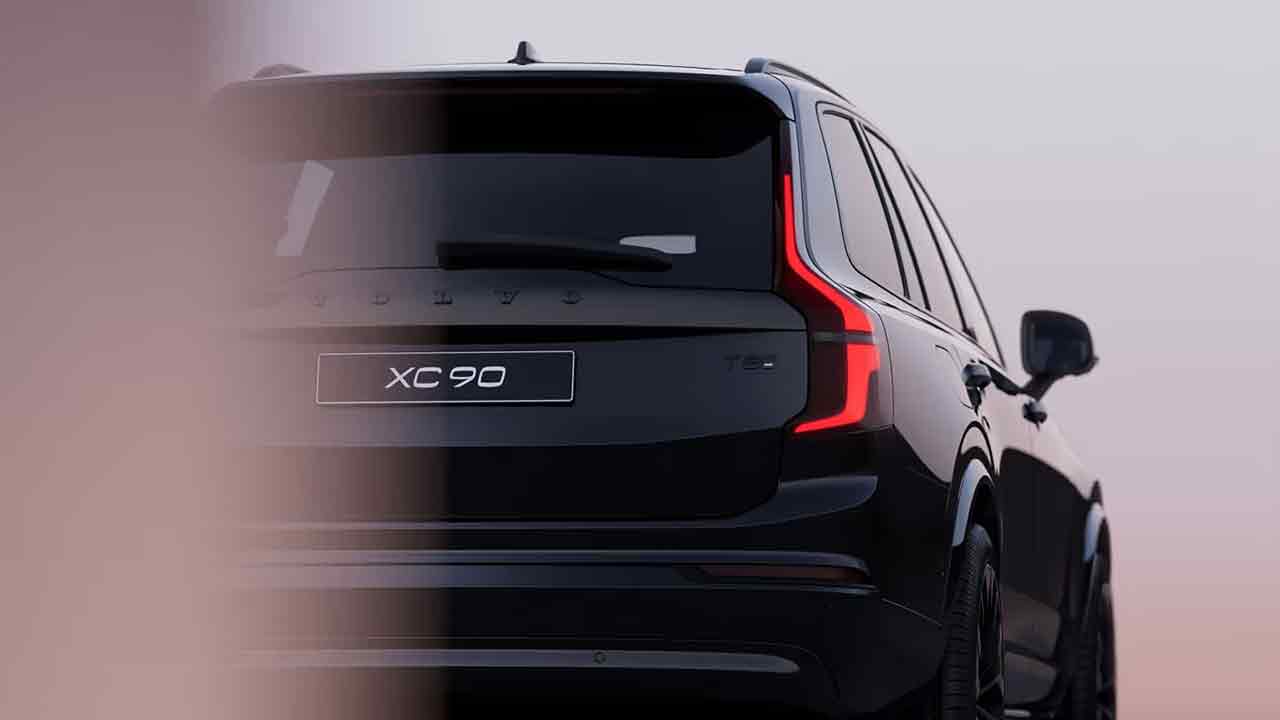 볼보 XC90 블랙에디션 후면부 / 출처=볼보코리아
