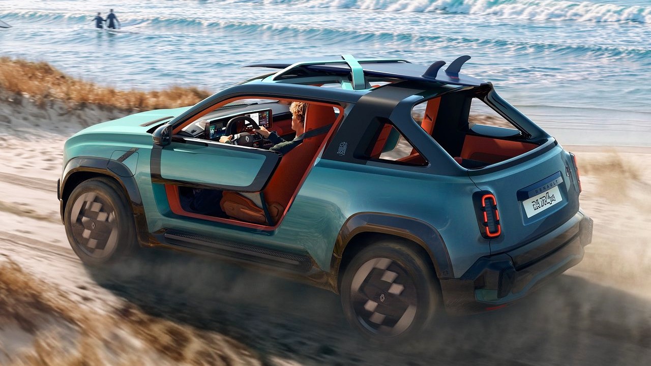 르노 4 JP4x4 콘셉트 후측면부 / 사진=르노