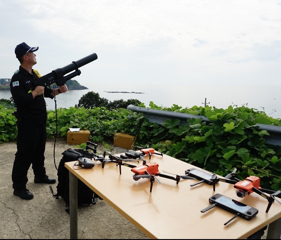 원전 주변서 드론 띄우면 바로 차단됩니다