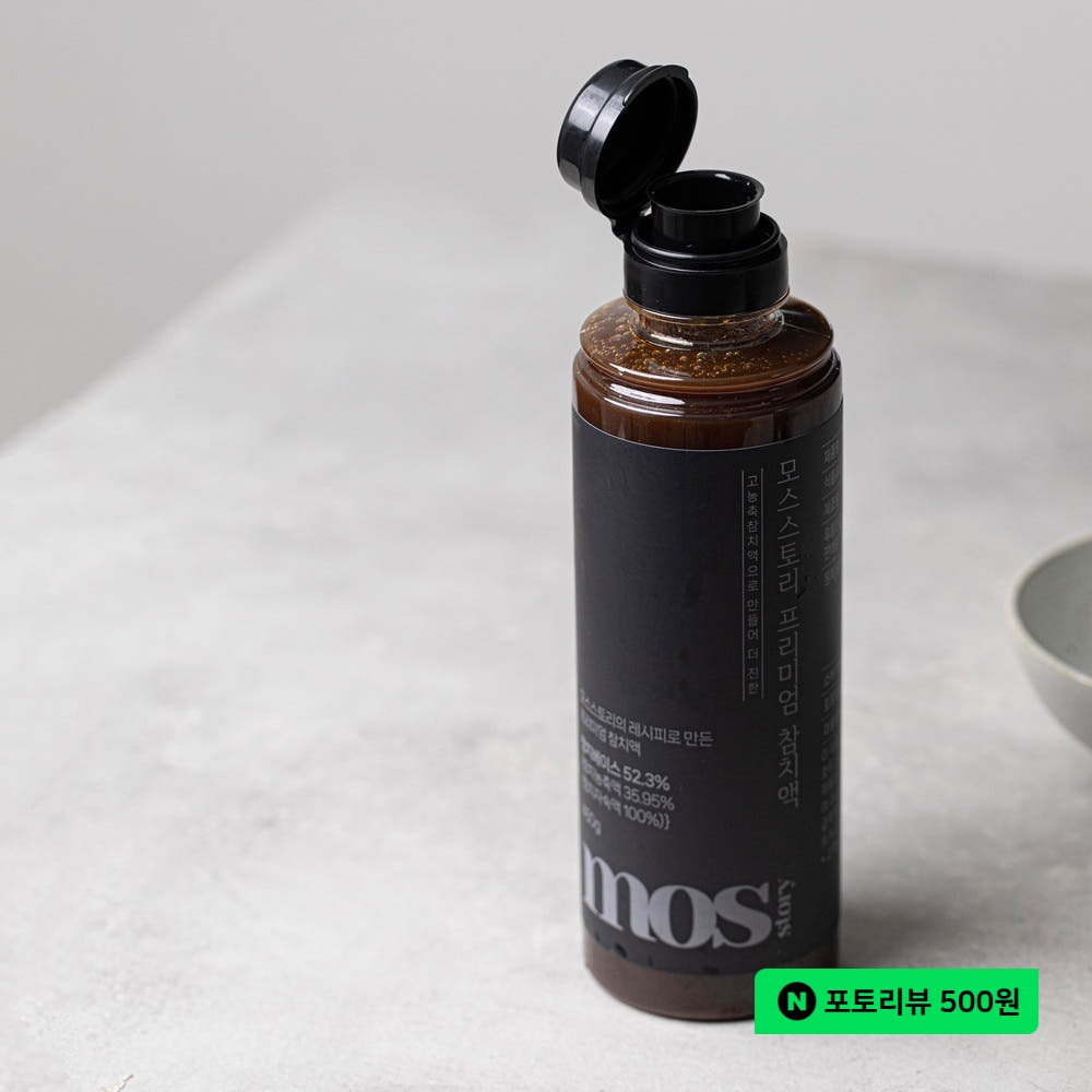 모스스토리 프리미엄 고농축 참치액 국산콩 발효간장 350ml, 1개