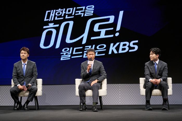 KBS 북중미 월드컵 중계진 이영표 해설위원이 소감을 전하고 있다. ⓒ KBS