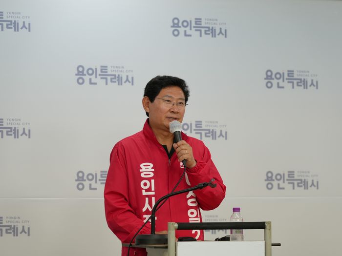 이상일 용인시장 후보. ⓒ캠프 제공