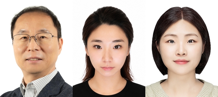 (왼쪽부터) 유성운 DGIST 뇌과학과 교수, 정성희·정현정 박사