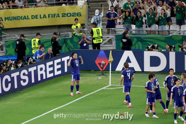 일본이 북중미월드컵 F조 2차전에서 튀니지에 4-0 승리를 거뒀다./게티이미지코리아
