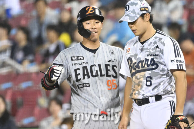 [MD포토] 황영묵 '안타, 득점 찬스야'