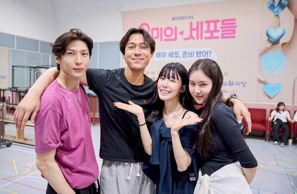 (왼쪽부터) 정택운, 최재림, 티파니영, 김예원 [사진=샘컴퍼니·스튜디오N]