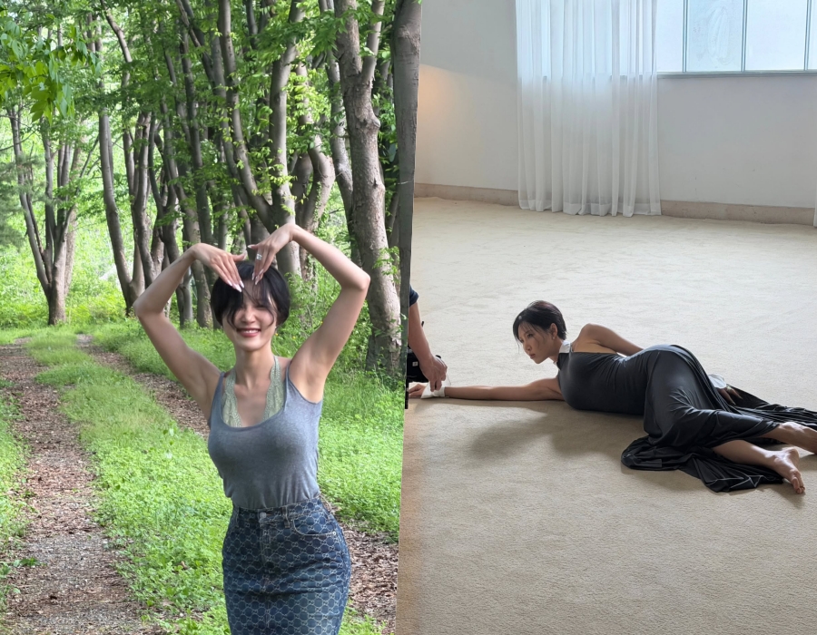 마마무 화사, 위에서 찍으니 더 아찔한 글래머 자태…여름 되니 더 핫해진 미모