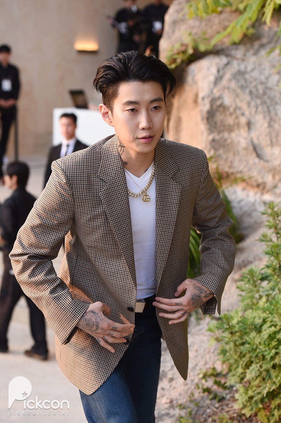 박재범X엔하이픈 제이, 가요계 제이팍들의 만남 (포토)