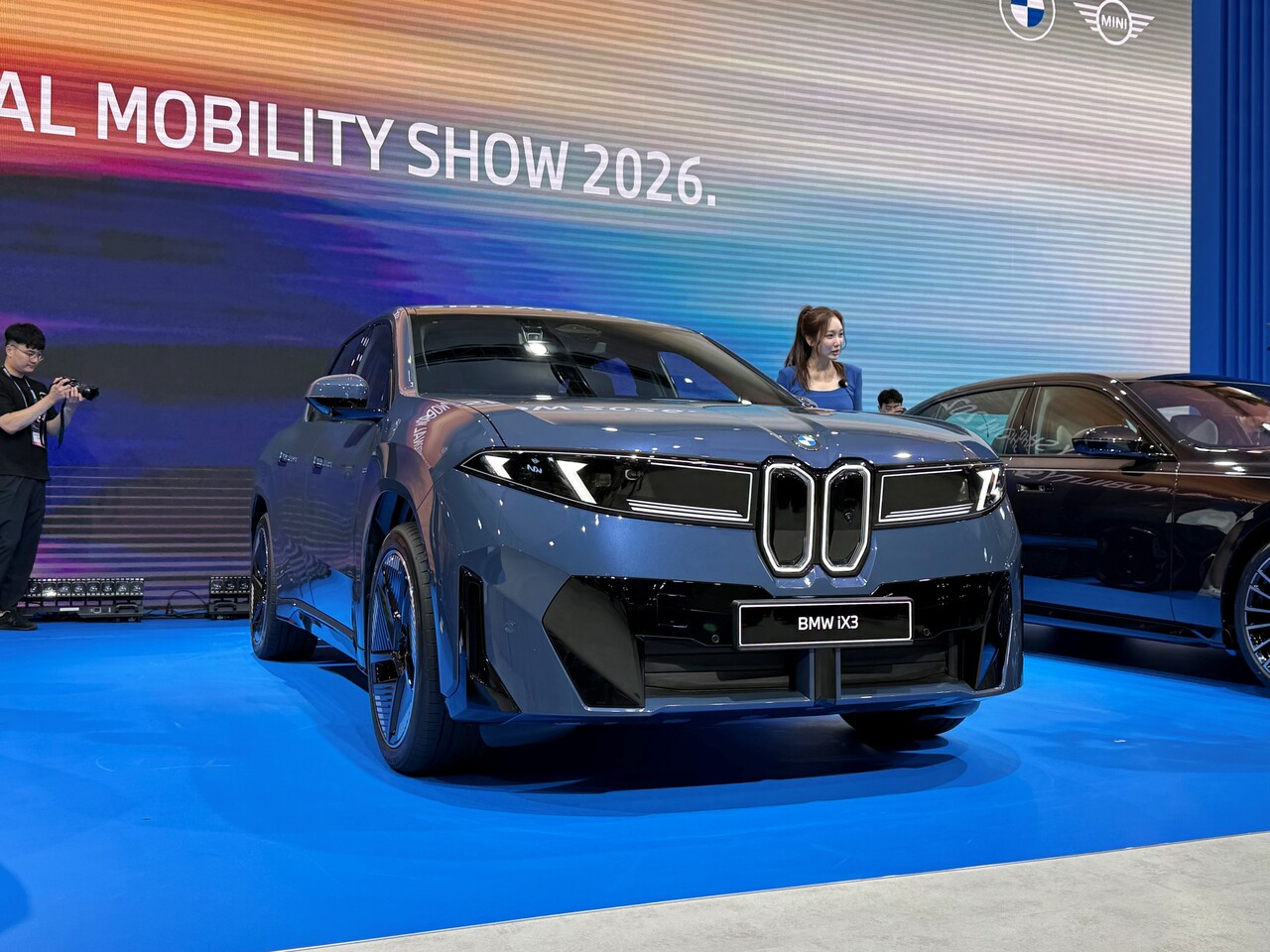더 뉴 BMW iX3. / 허인학 기자