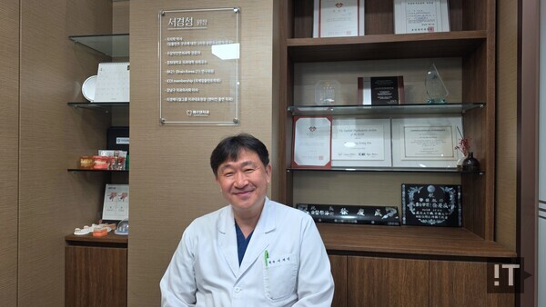 서경성 레보넥 대표이사가 IT조선과 인터뷰하고 있다. / 변인호 기자