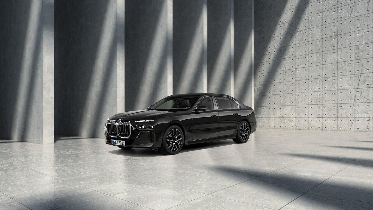 BMW 7시리즈 블랙 트림. / BMW 코리아