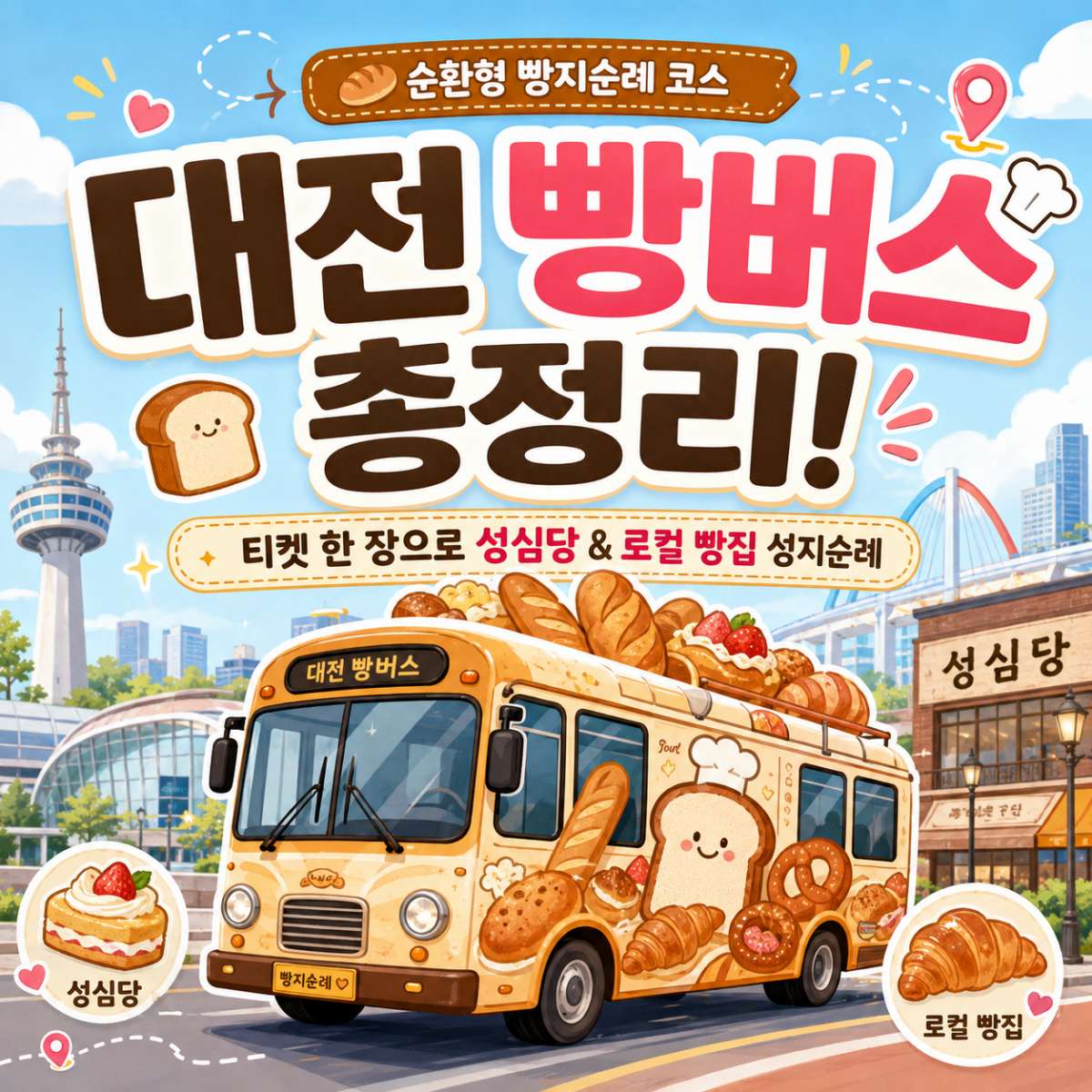 대전 빵버스 총정리 / ⓒ인포매틱스뷰