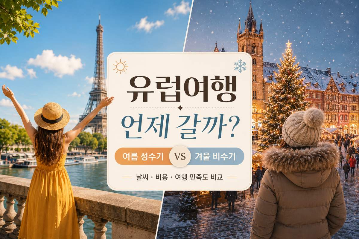 유럽 성수기 vs 비수기 / ⓒ인포매틱스뷰