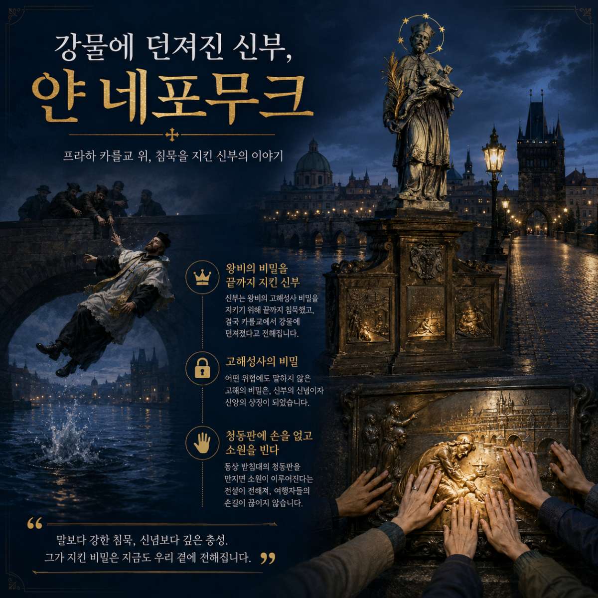 강물에 던져졌다는 신부/ ⓒ인포매틱스뷰