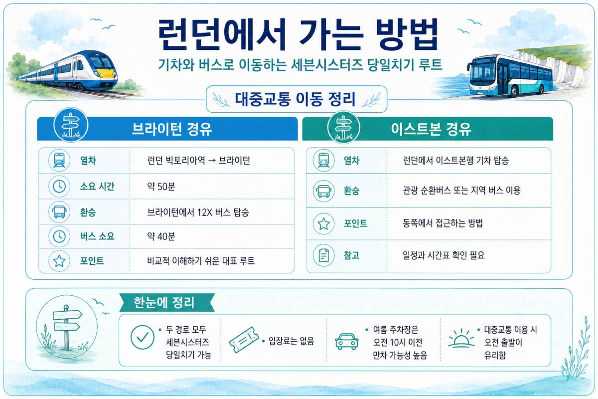 런던에서 가는 방법 / ⓒ인포매틱스뷰